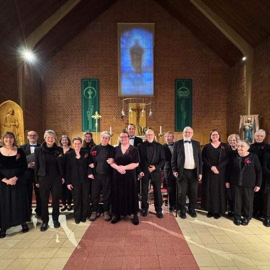 The Crown Singers in St John Vianney Church 2026
